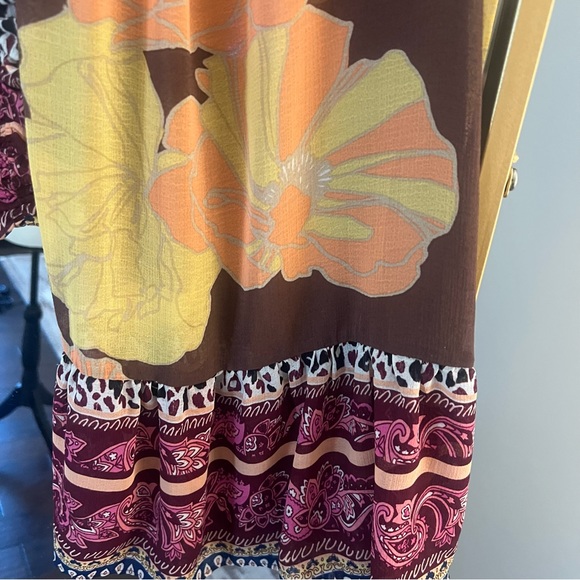 Catching Feelings Printed Top. - free people. NWT. Size xs - Picture 5 of 8